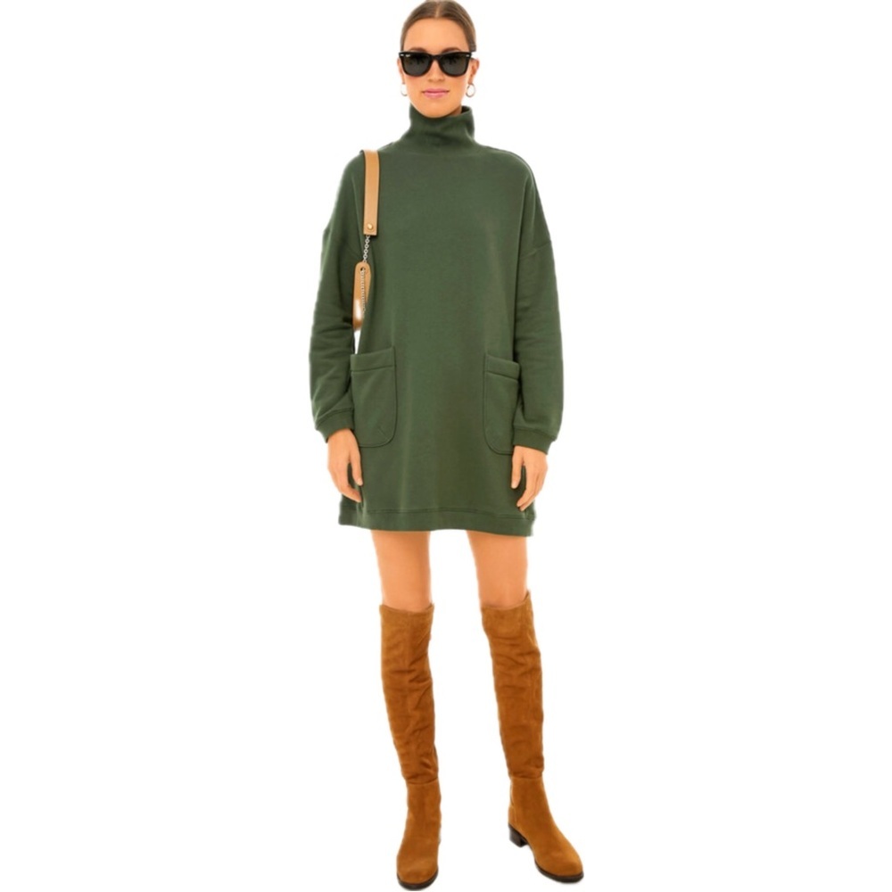 Tuckernuck | Pomander Place | Porter Dress | Forest Green | Size M